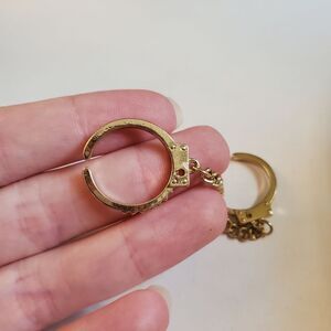 Handcuff novelty necklace pendant